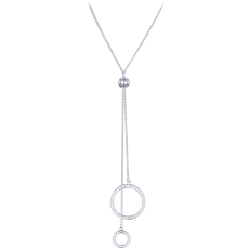 Moderní stříbrný náhrdelník 70 cm JMAS0229SN70 + dárek zdarma